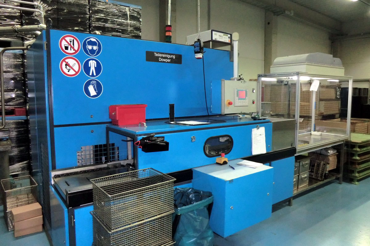 DHD Clean Parts Produktion